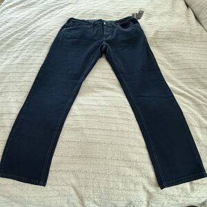 Buffalo David Bitton Men's Dark Blue Straight Jeans